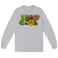 Moon Dust joy with football ball and sunflower ado Long Sleeve Tee - AdoDesignShop