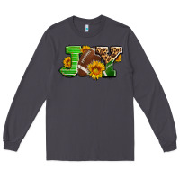 Smoke joy with football ball and sunflower ado Long Sleeve Tee - AdoDesignShop