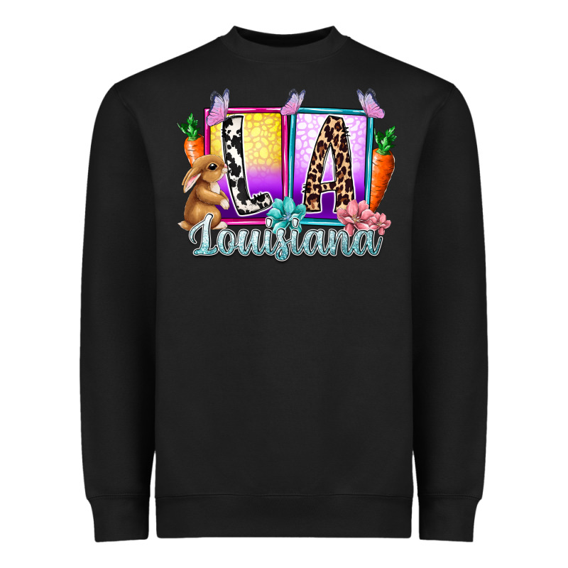 Louisiana Easter Dady Heavyweight Sweatshirt by RacoonDesign | Teevron