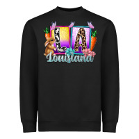 Black louisiana easter dady Heavyweight Sweatshirt - RacoonDesign
