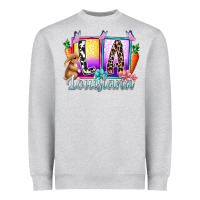Heather Grey louisiana easter dady Heavyweight Sweatshirt - RacoonDesign