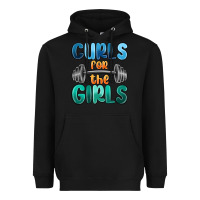Black curls for the girls Heavyweight Hoodie - MaliasSmallBusiness