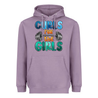 Lavender curls for the girls Heavyweight Hoodie - MaliasSmallBusiness