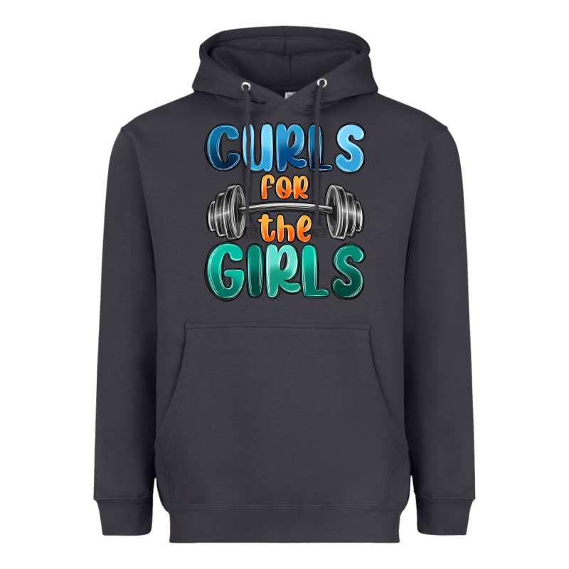 Curls For The Girls Heavyweight Hoodie by MaliasSmallBusiness | Teevron