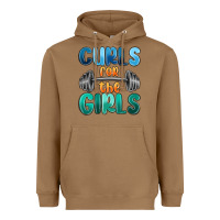 Toasted Coconut curls for the girls Heavyweight Hoodie - MaliasSmallBusiness