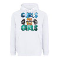 White curls for the girls Heavyweight Hoodie - MaliasSmallBusiness