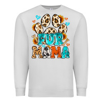 Dove Grey fur mama Premium Sweatshirt - MaliasSmallBusiness