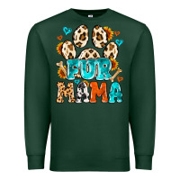 Sports Green fur mama Premium Sweatshirt - MaliasSmallBusiness