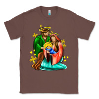 Chestnut oh holy night  with cross ado Classic Tee - AdoDesignShop