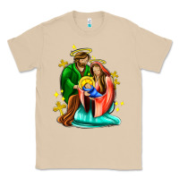 Mushroom oh holy night  with cross ado Classic Tee - AdoDesignShop