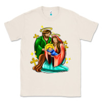 Natural oh holy night  with cross ado Classic Tee - AdoDesignShop