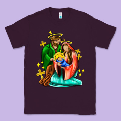 Oh Holy Night  With Cross Ado Classic Tee Designed By Adodesignshop
