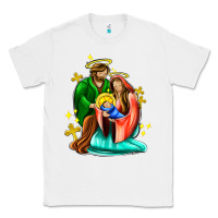 White oh holy night  with cross ado Classic Tee - AdoDesignShop