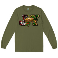 Army Green joy with baby jesus ado Long Sleeve Tee - AdoDesignShop