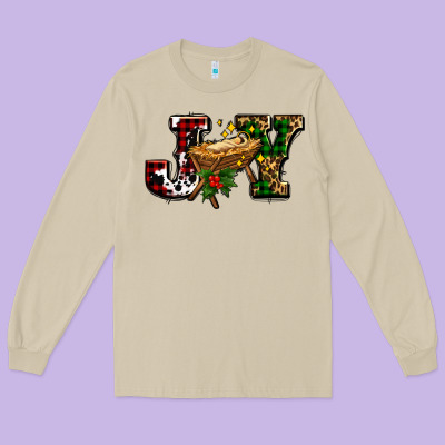 Joy With Baby Jesus Ado Long Sleeve Tee Designed By Adodesignshop