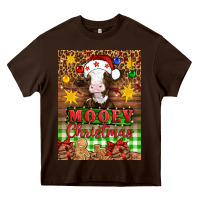 Chocolate Brown Mooey christmas air freshener Heavy Core Tee - Artiststas