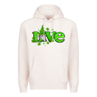 Love St Patricks Gnome Premium Hoodie | Teevron