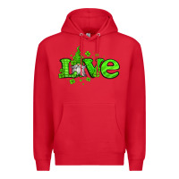 Red love st patricks gnome Premium Hoodie - Jasminsmagicworld