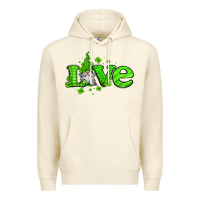 Sandshell love st patricks gnome Premium Hoodie - Jasminsmagicworld