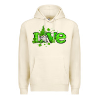 Tofu love st patricks gnome Premium Hoodie - Jasminsmagicworld