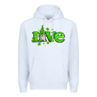 White love st patricks gnome Premium Hoodie - Jasminsmagicworld