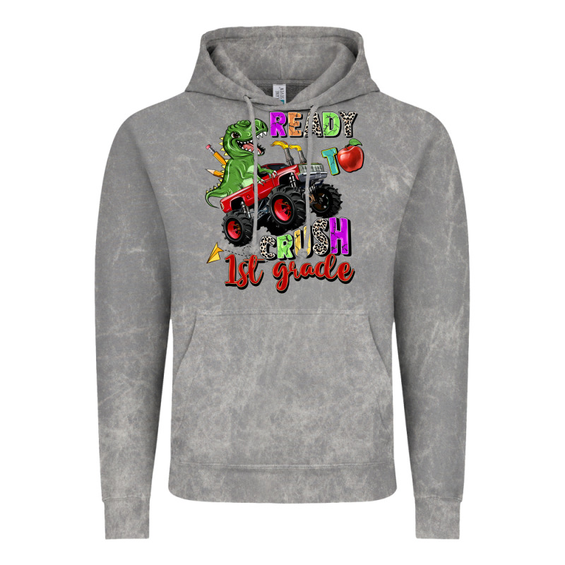 Ready To Crush 1st Grade Vintage Hoodie by Zillion Design Studio | Teevron