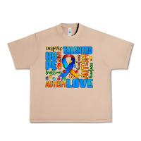 Burro autism  words Urban Heavy Tee - AdoDesignShop