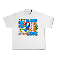 Lunar Rock autism  words Urban Heavy Tee - AdoDesignShop