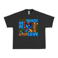 Pigment Black autism  words Urban Heavy Tee - AdoDesignShop
