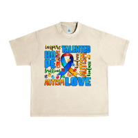 Sandshell autism  words Urban Heavy Tee - AdoDesignShop