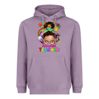 Lavender preschool teacher Heavyweight Hoodie - NancyCooperArtShop