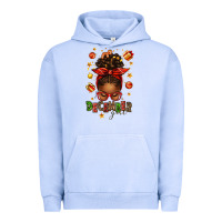 Pigment Grape Ice december girl christmas afro messy bun Urban Hoodie - texasbilliewilder