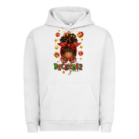 Pigment Lunar Rock december girl christmas afro messy bun Urban Hoodie - texasbilliewilder
