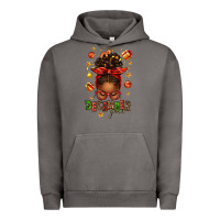 Pigment Tornado december girl christmas afro messy bun Urban Hoodie - texasbilliewilder