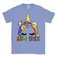 Colony Blue autism au some  unicorn Classic Tee - AdoDesignShop