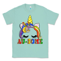 Seafoam autism au some  unicorn Classic Tee - AdoDesignShop