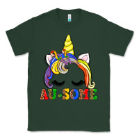 Sports Green autism au some  unicorn Classic Tee - AdoDesignShop