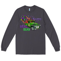 Smoke mardi gras with truck Long Sleeve Tee - AdoDesignShop