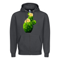 Smoke texas cactus Zipper Hoodie - LillyAllenDesigns