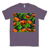 Lavender halloween pumpkin tumbler Classic Tee - BundleAndBundleShop