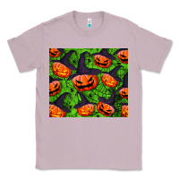 Lilac halloween pumpkin tumbler Classic Tee - BundleAndBundleShop