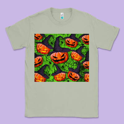 Halloween Pumpkin Tumbler Classic Tee Designed By Bundleandbundleshop