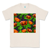 Natural halloween pumpkin tumbler Classic Tee - BundleAndBundleShop