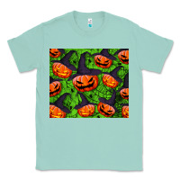 Seafoam halloween pumpkin tumbler Classic Tee - BundleAndBundleShop