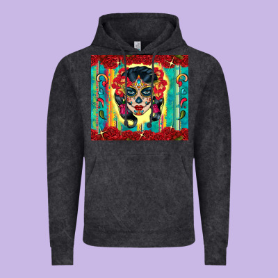 Sugar Skull Tumbler 3 Vintage Hoodie Designed By Cts Tumbler Store