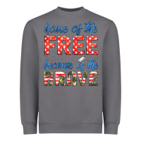 Storm home of the free because of the brave Heavyweight Sweatshirt - HRA Design Shop
