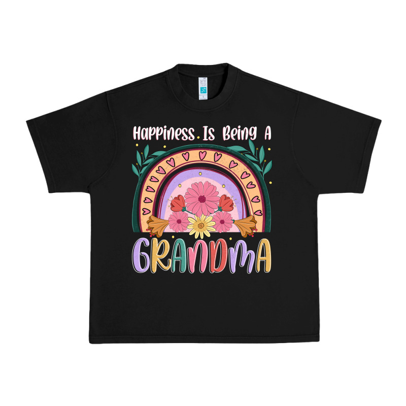Happiness Is Being A Grandma Urban Heavy Tee by JahusDesignShop | Teevron