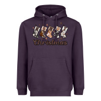 Plum howdy christmas Heavyweight Hoodie - MaliasSmallBusiness