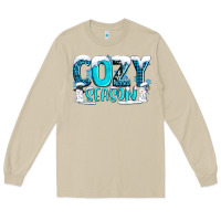 Mushroom cozy season with snowman ado Long Sleeve Tee - AdoDesignShop
