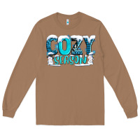 Toasted Coconut cozy season with snowman ado Long Sleeve Tee - AdoDesignShop